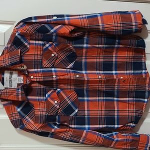 Boys plaid button up